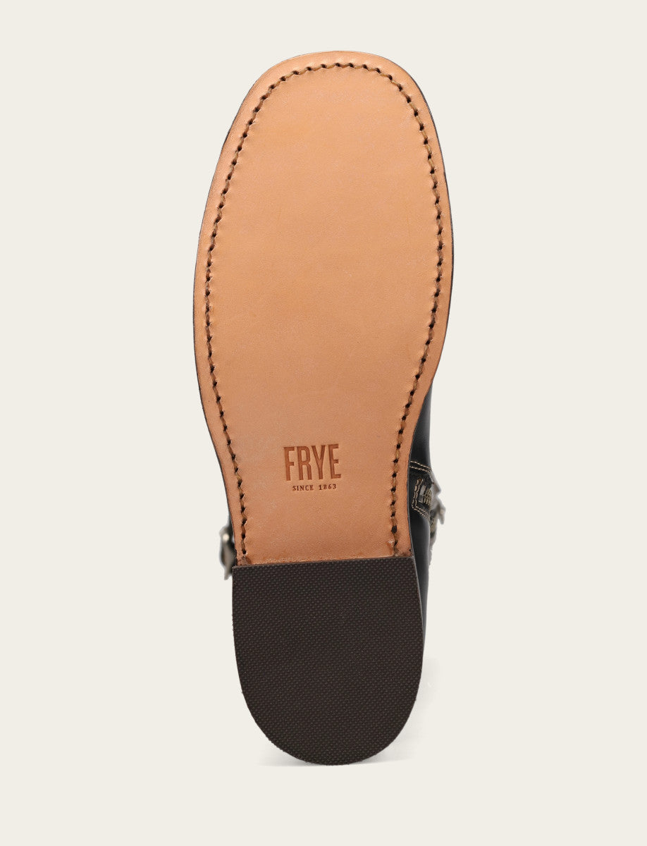 Frye Women's Black Campus Low Heel Tall Riding Boot