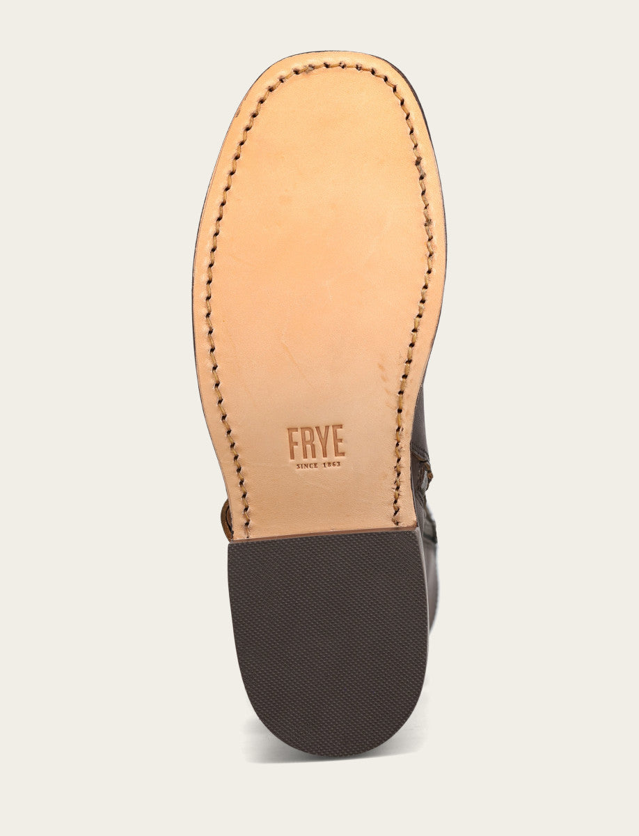 Frye Women's Dark Brown Campus Buckle Boot