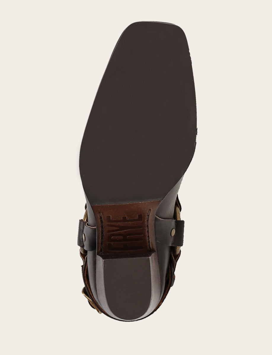 Women's Dark Brown Shiloh Harness Belted Boot | Frye Dark Brown