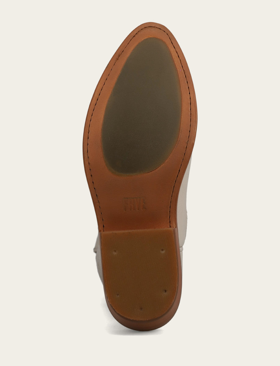 Frye Ivory Billy Pull On Deco Stitch Boot