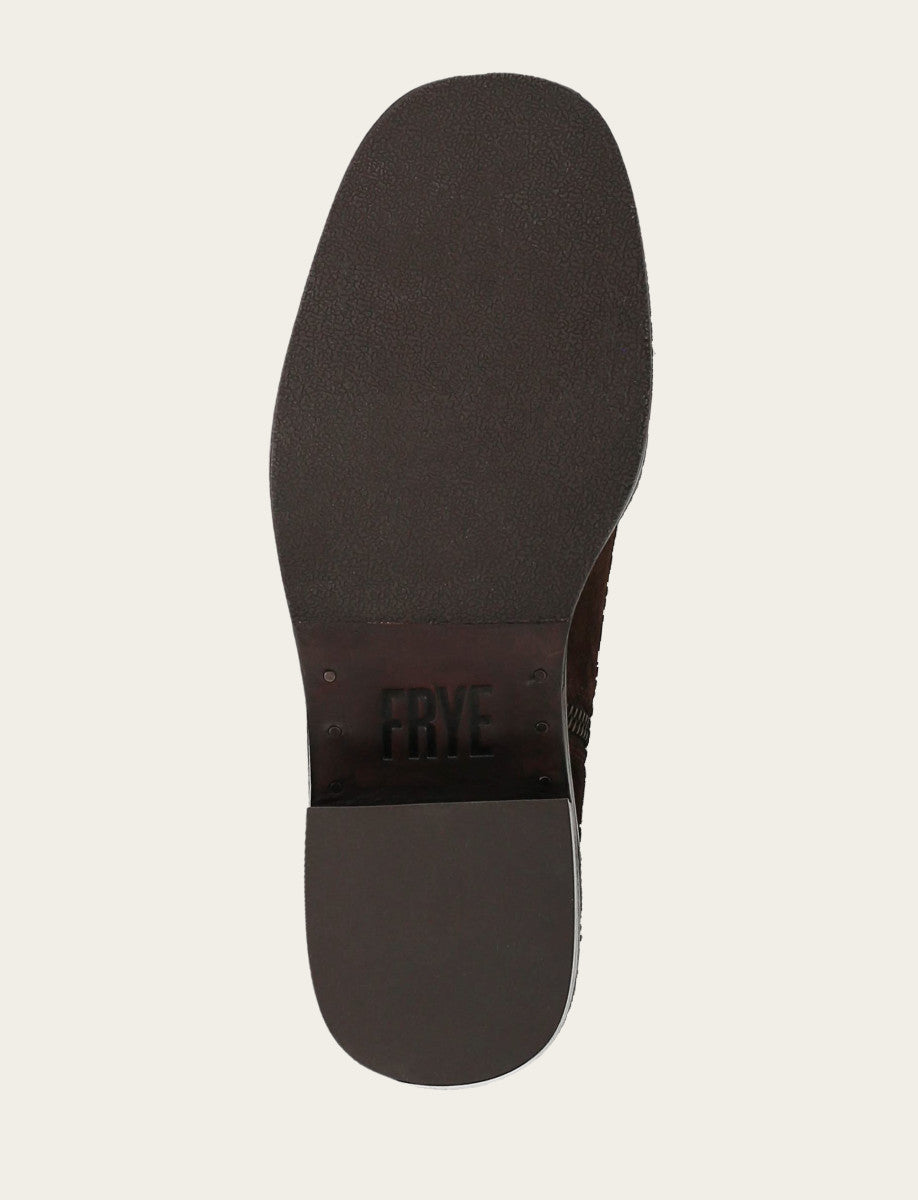 Frye Women's Chocolate Kate Short Inside Zip Boot