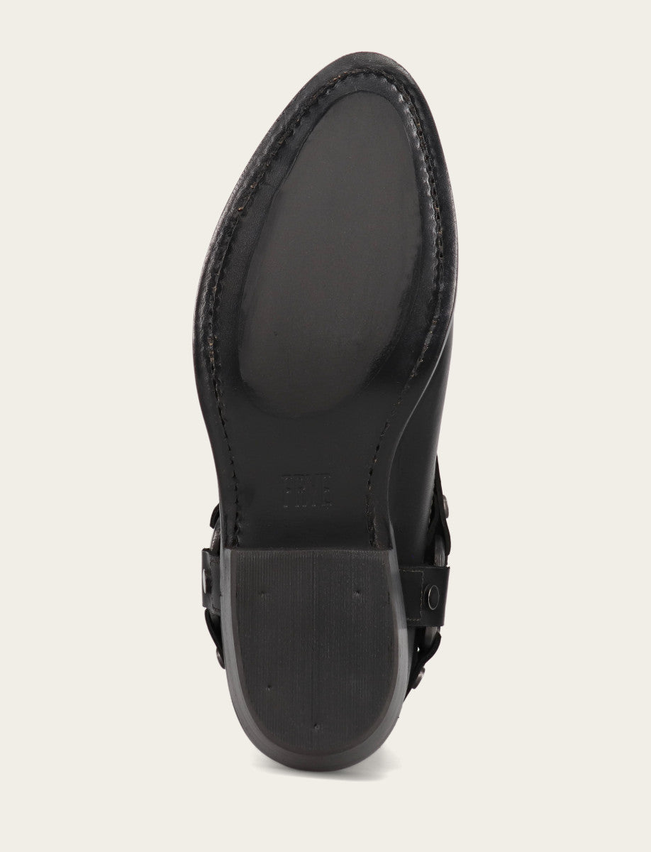 Frye Women's Black Billy Short Harness Booties