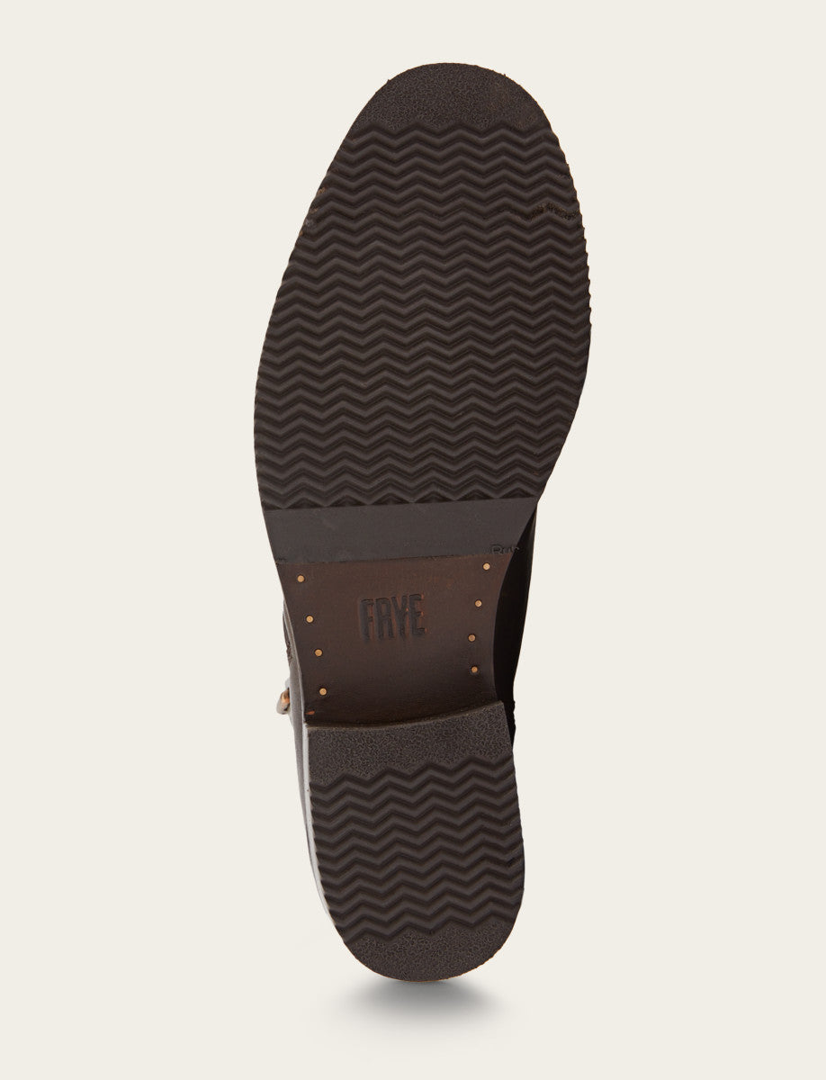 Frye Women's Dark Brown Madison Moto Shooties