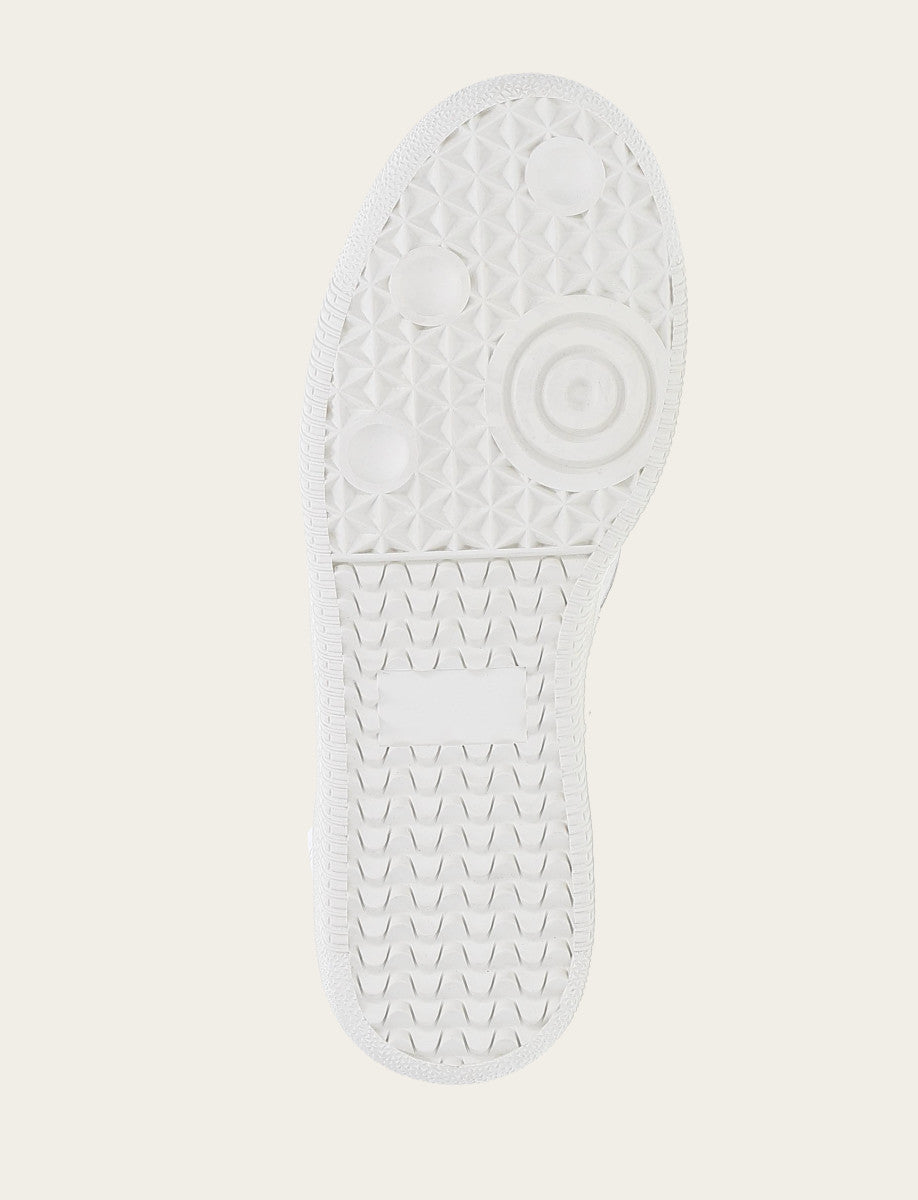 Frye Women's White Milly Low Lace Sneakers