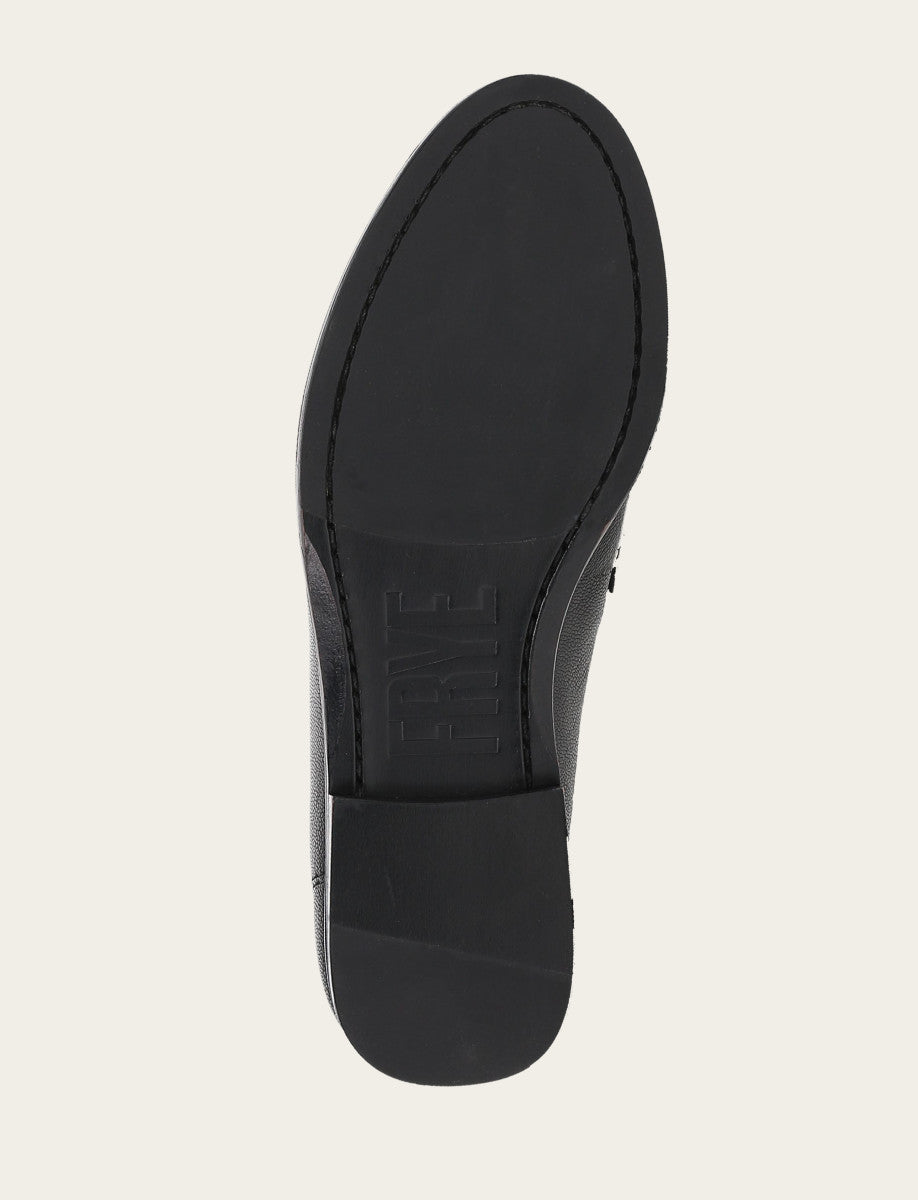 Frye Women's Black Faith Loafer Loafers