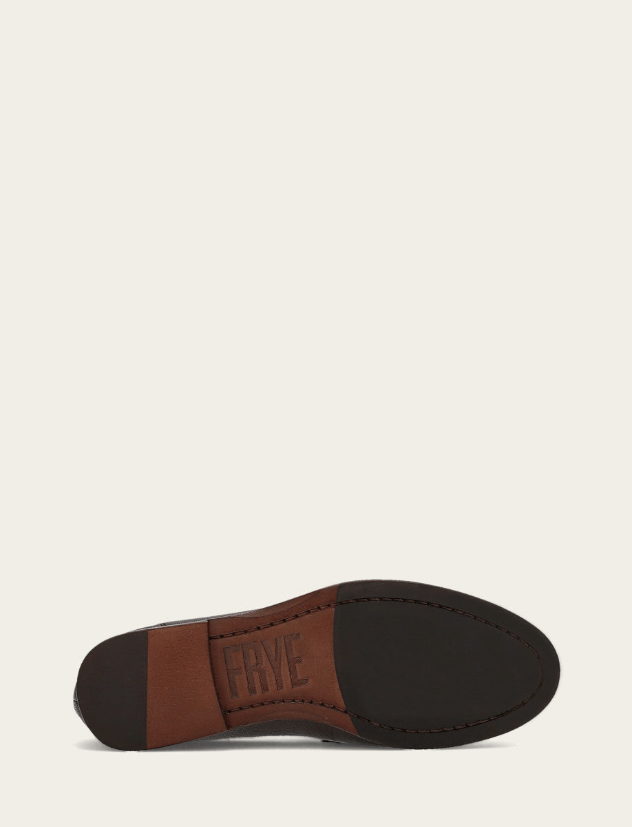Frye Women's Dark Brown Faith Loafer
