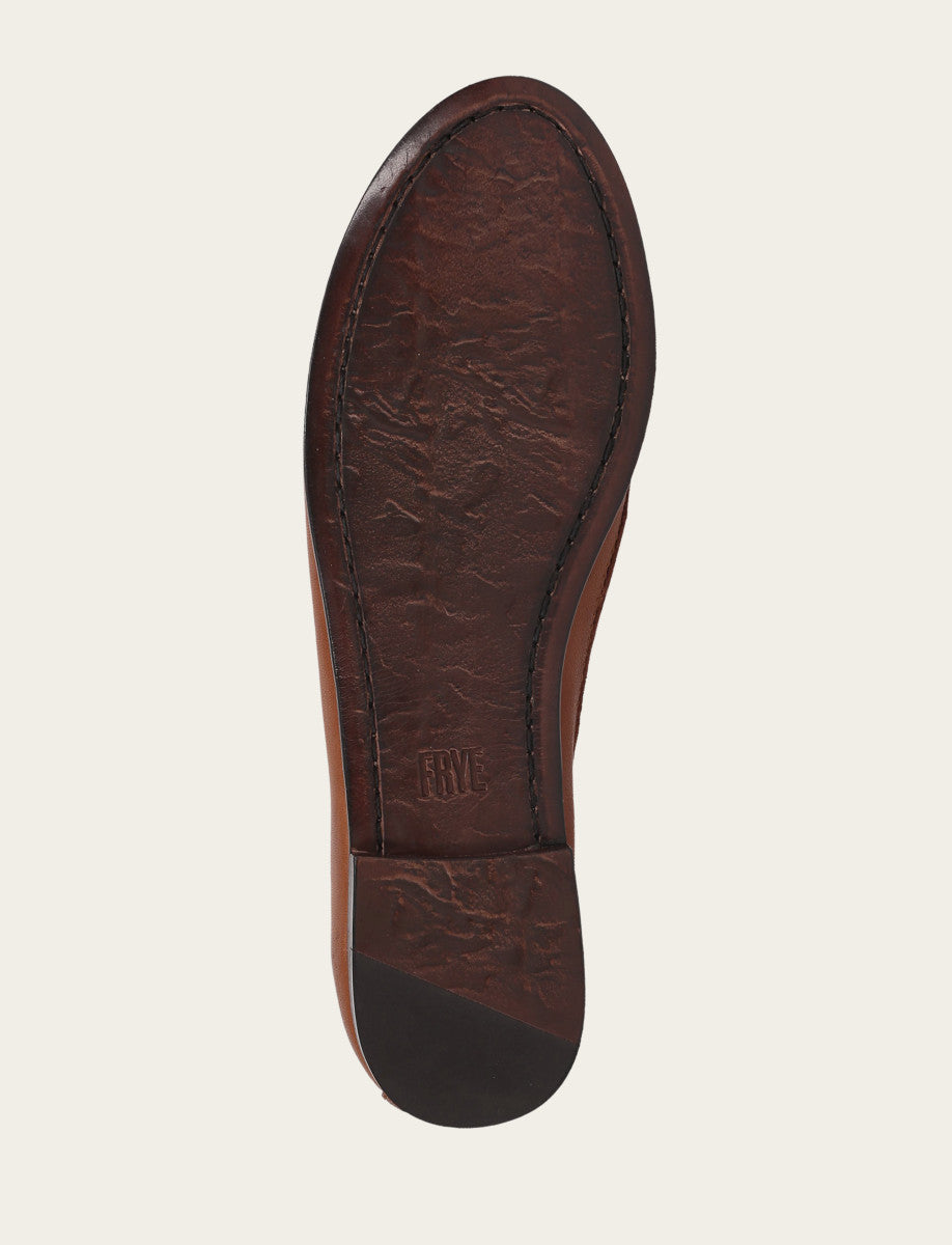 Frye Women's Cognac Carson Ballet Flats