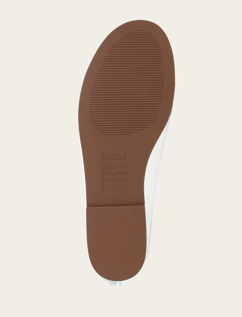 Frye Women's Silver Emma Ballet Shoe