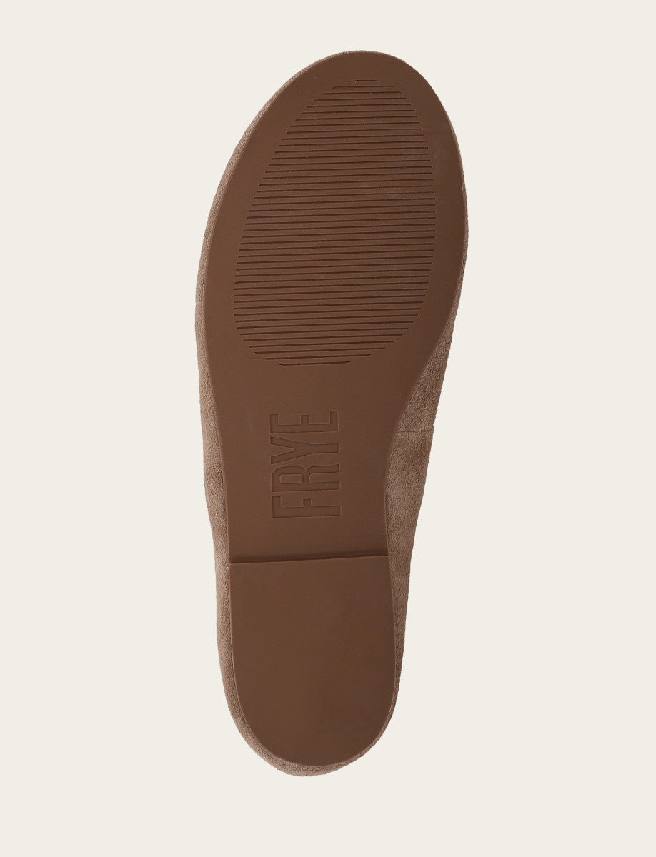 Frye Women's Dark Taupe Emma Elastic Mary Jane Shoe