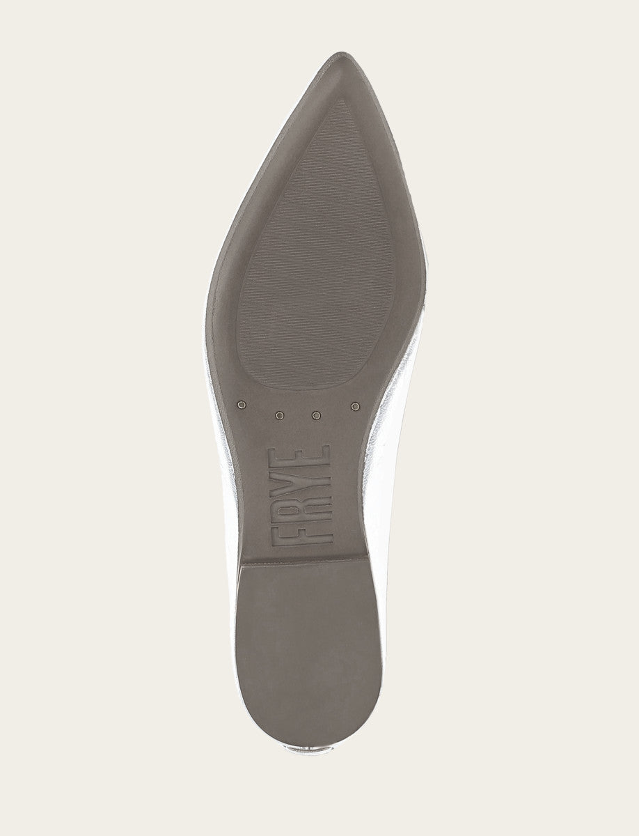 Frye Women's Silver Heather Ballet Flats