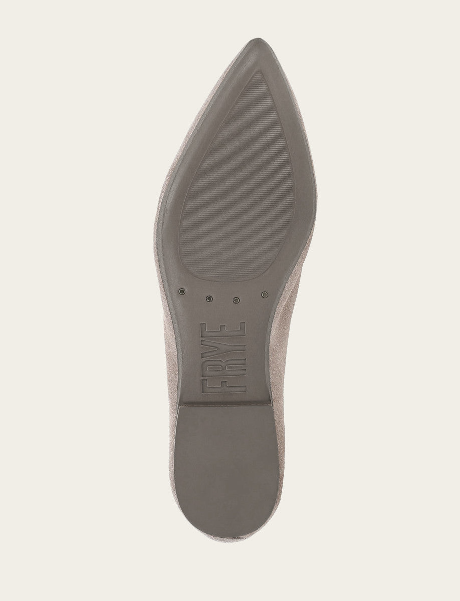Frye Women's Taupe Heather Ballet Flats