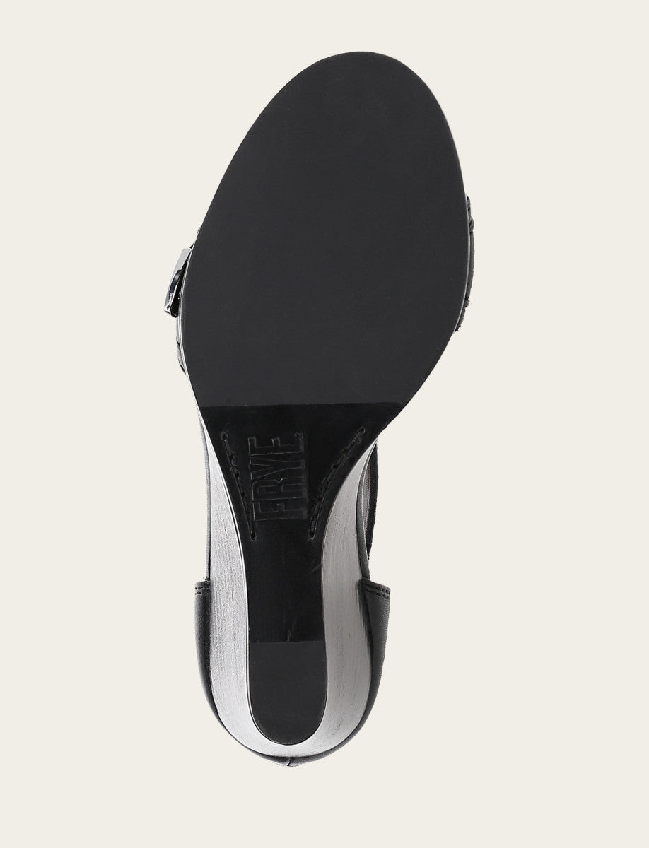 Frye Women's Black Rachel 2 Piece Sandals