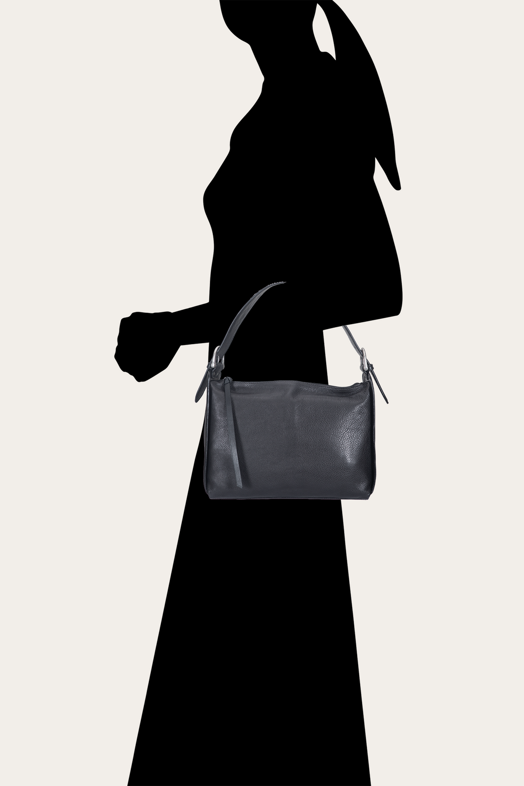 Frye Women's Black Carla Studded Shoulder Bag