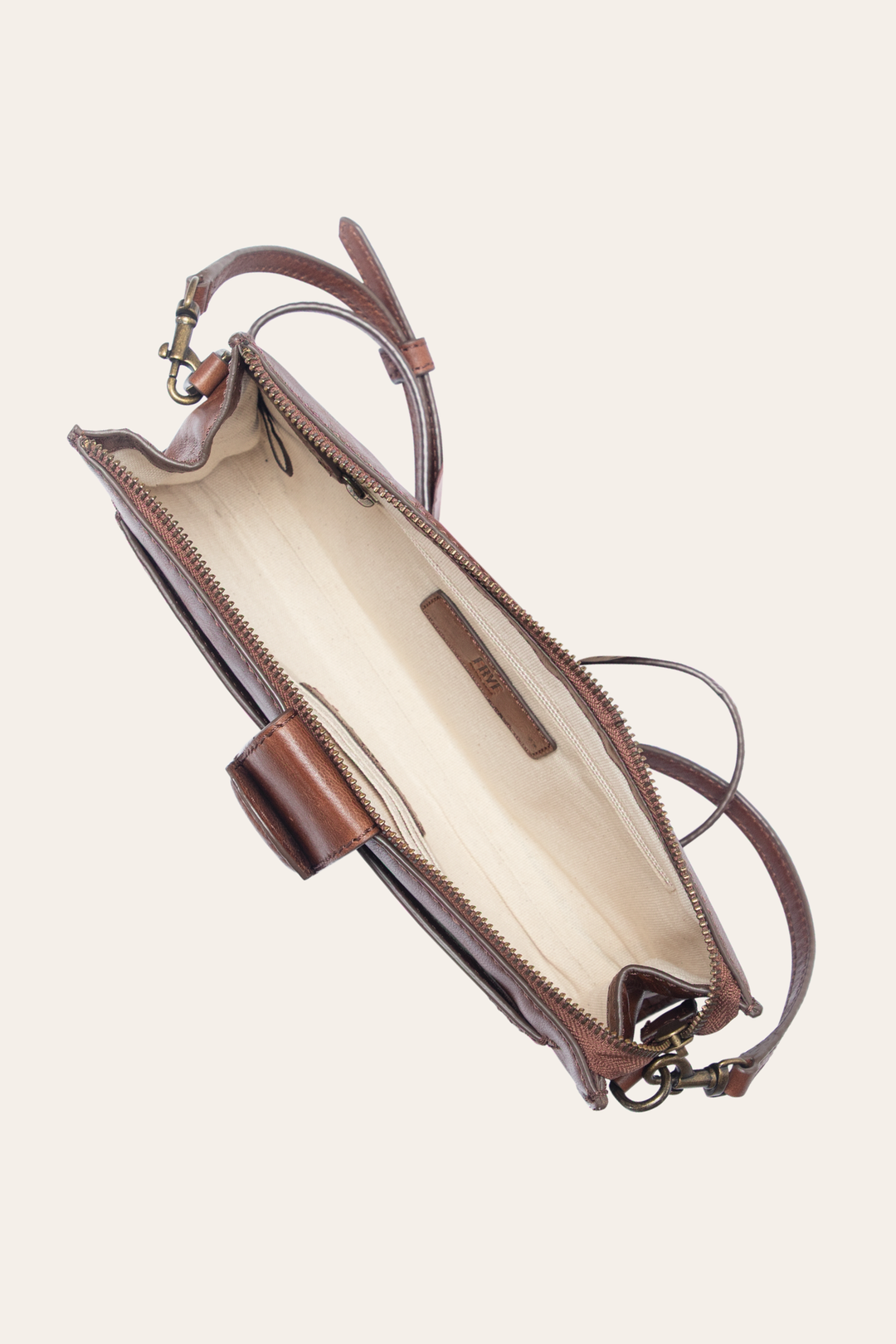 Frye Alex Cognac Crossbody Clutch