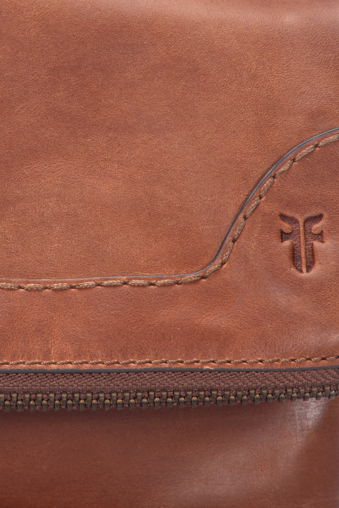 Frye Melissa Cognac Crossbody Clutch