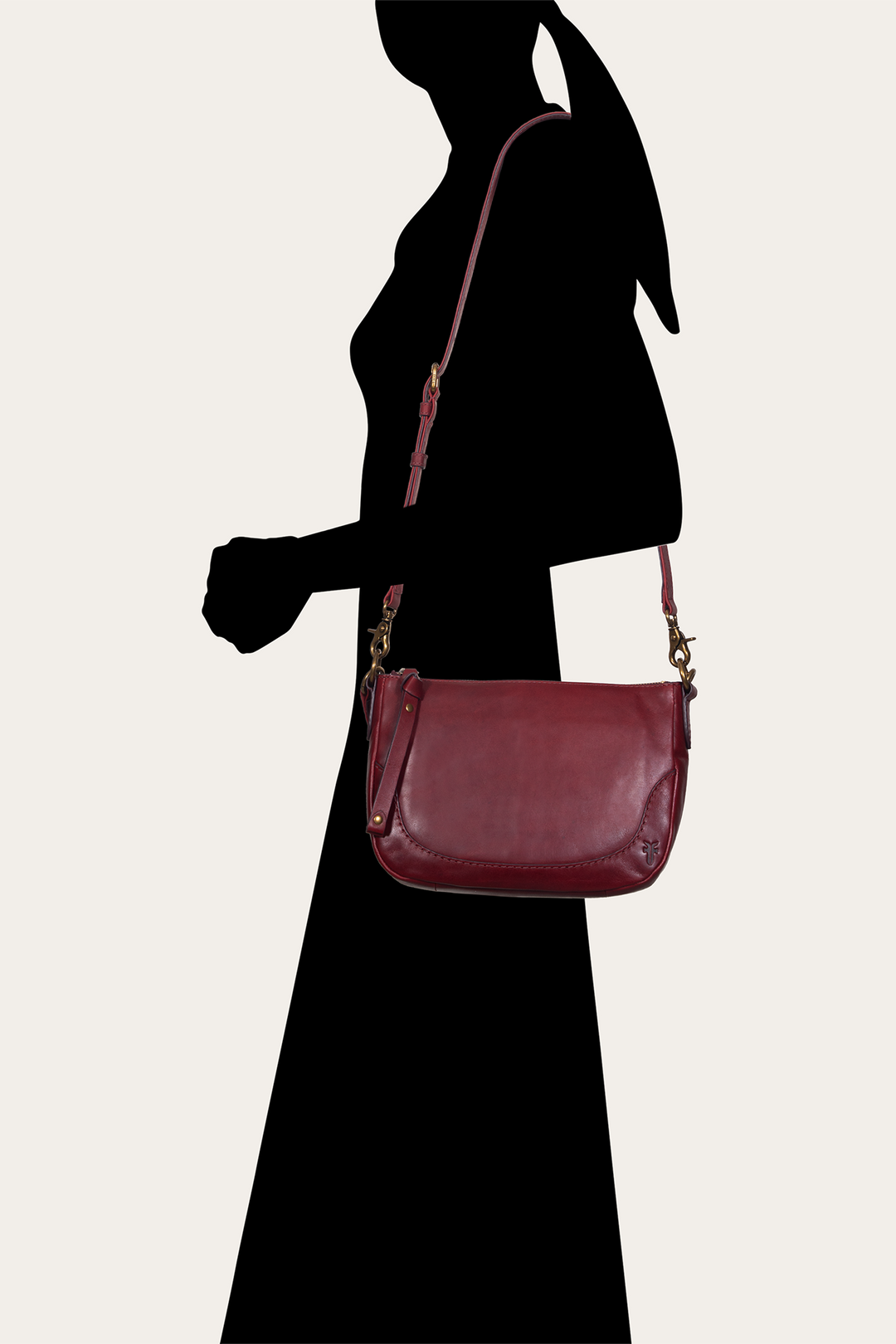 Frye Berry Lacquer Melissa Crossbody