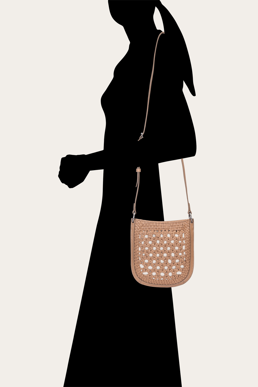Frye Women's Ella Mini Crossbody Bag in Beige