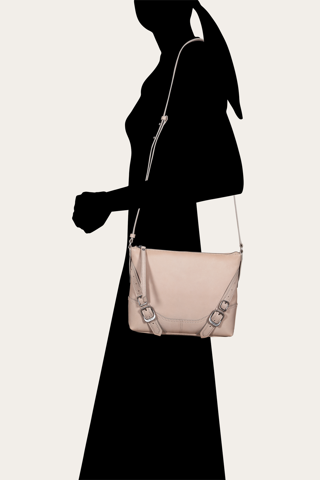 Frye Veronica Cream Crossbody