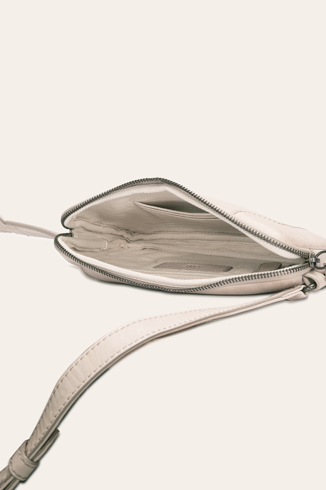 Frye Melissa Zip Sling in Nude