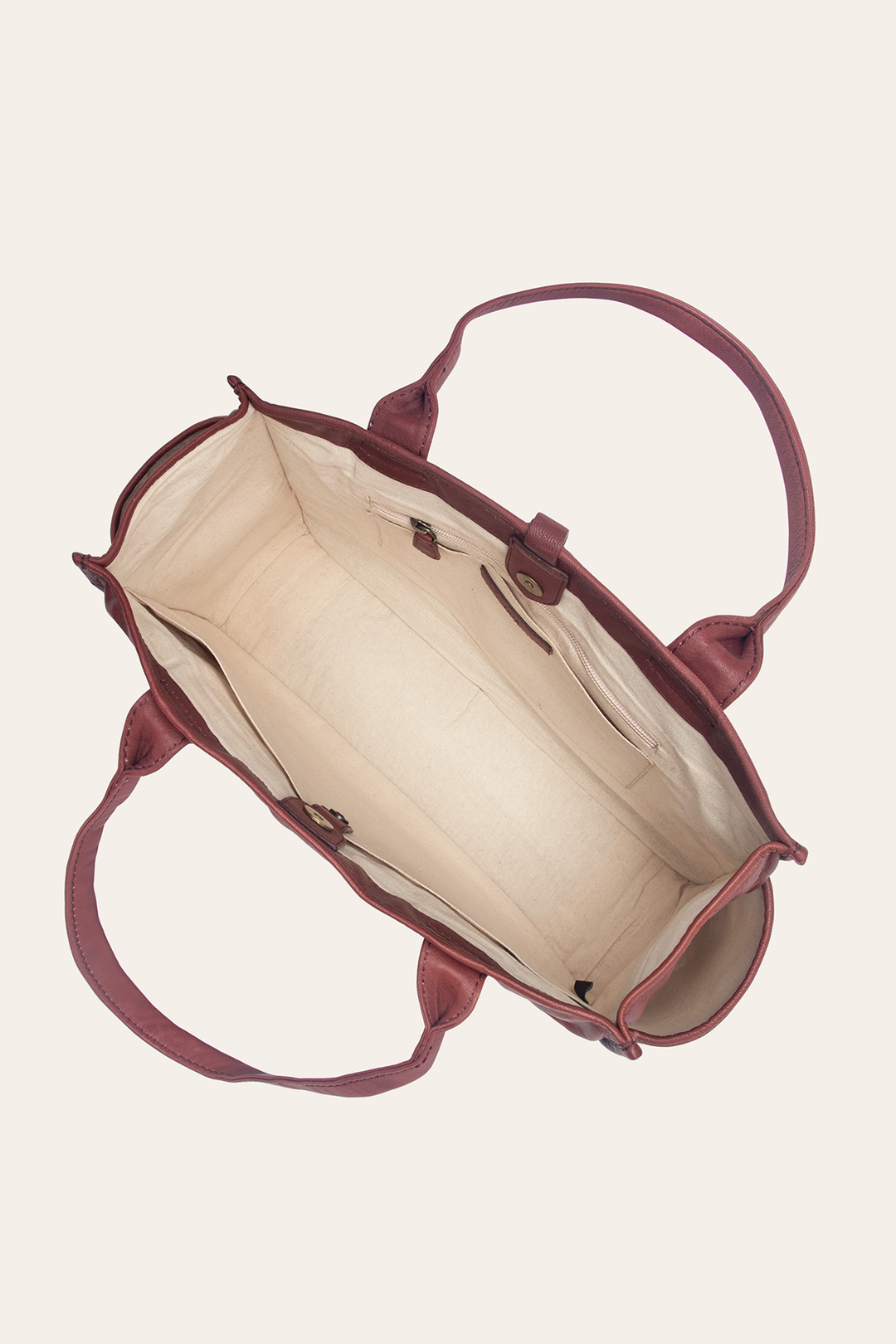 Frye Campus Burgundy Tote