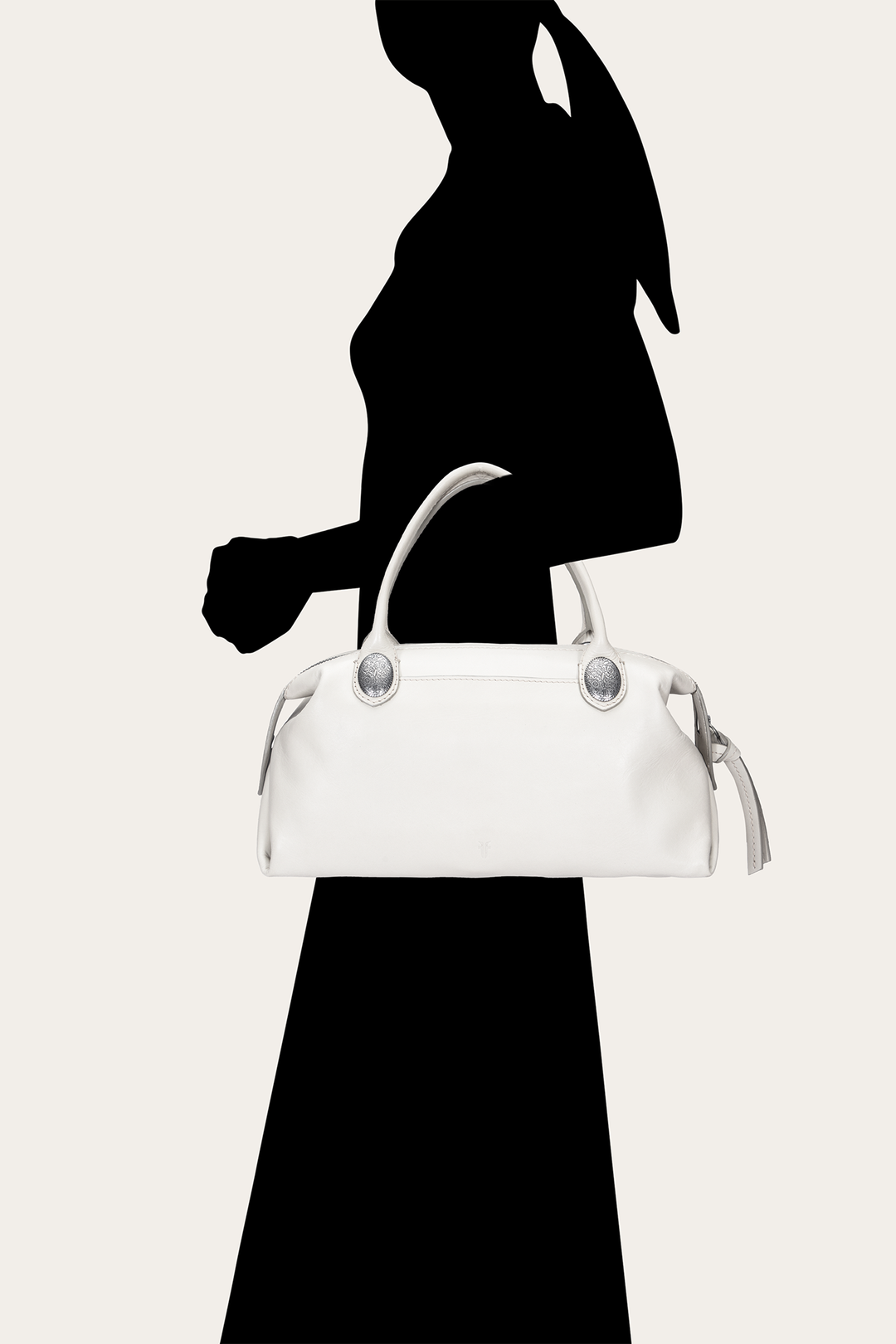 Frye Women's Cheyenne Small Satchel Bag (Oat)