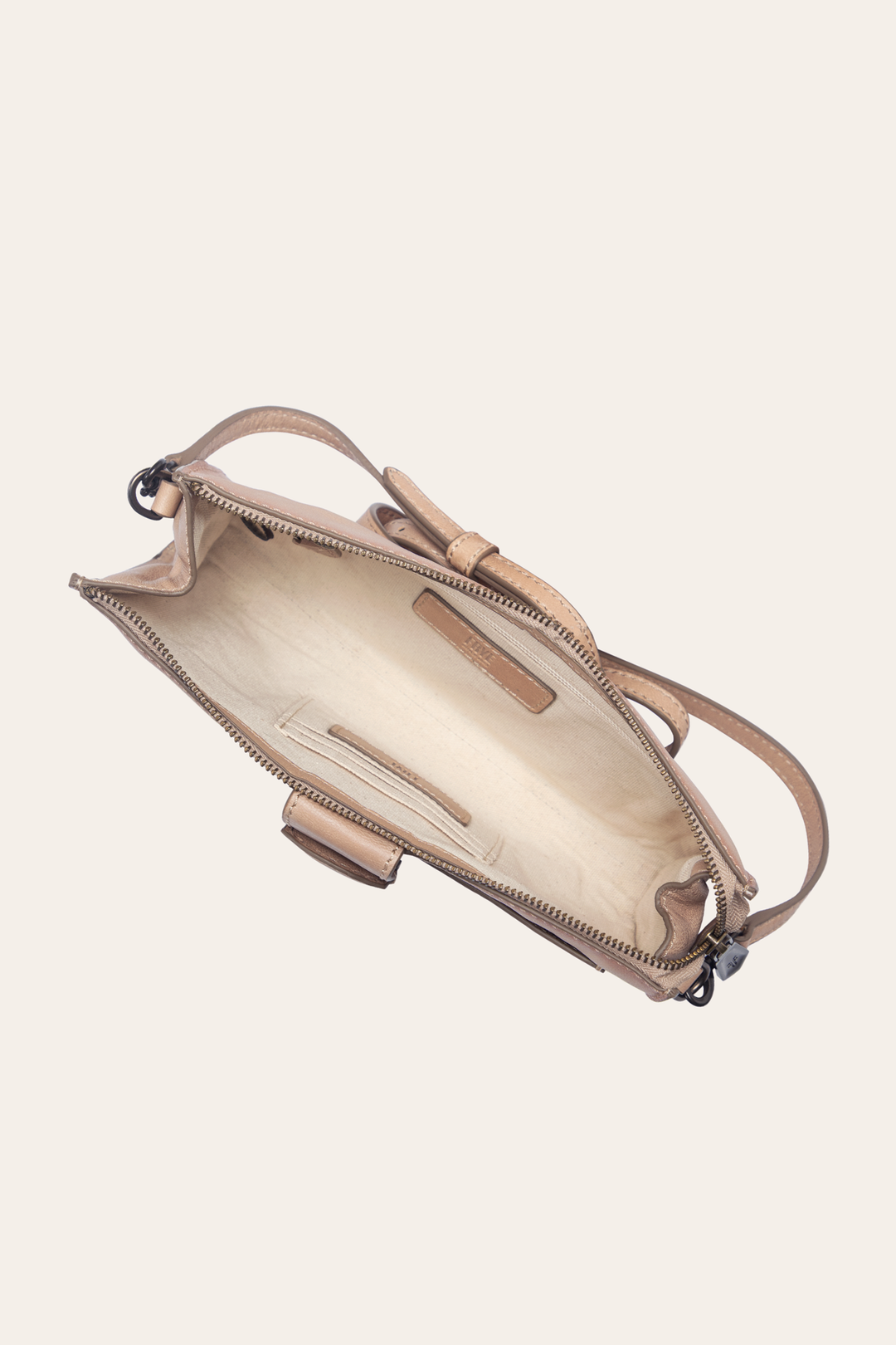 Frye Alex Nude Crossbody Clutch