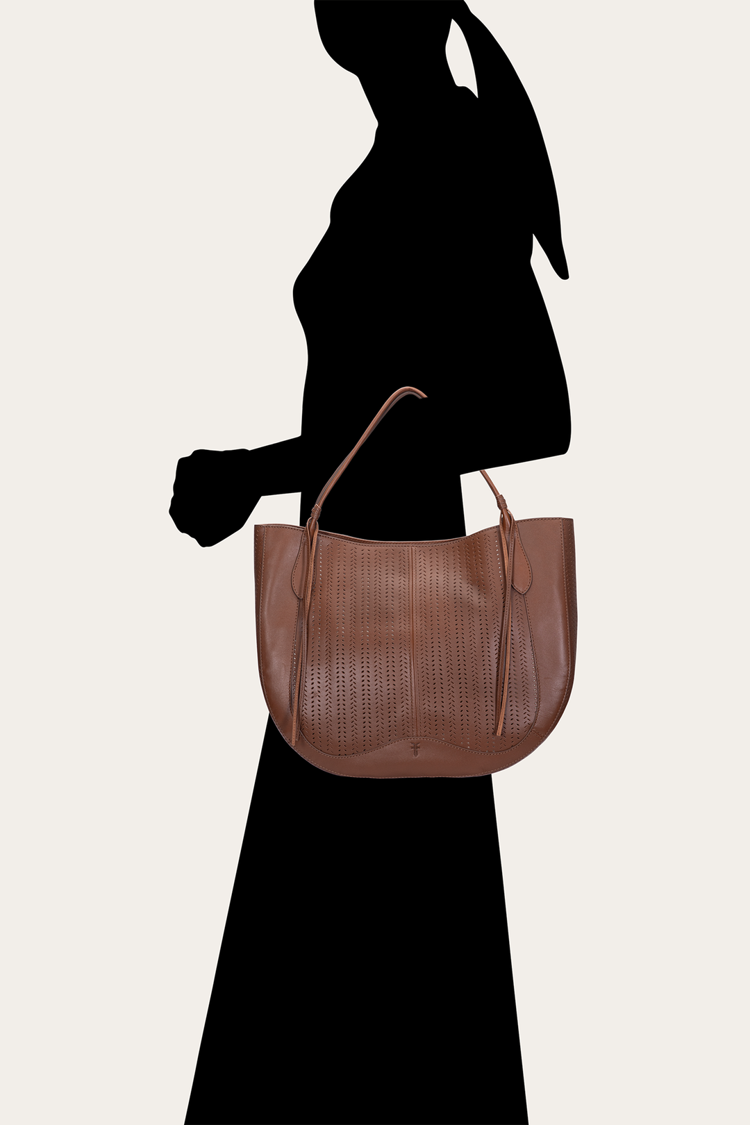 Frye Stella Cognac Tote