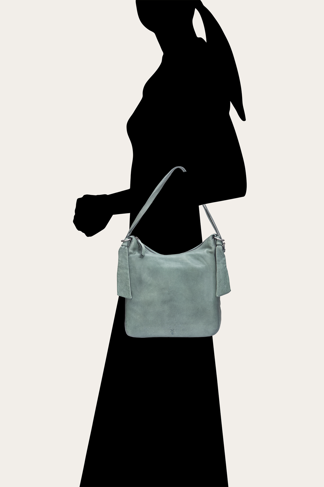 Frye Nora Sky Blue Backpack Hobo