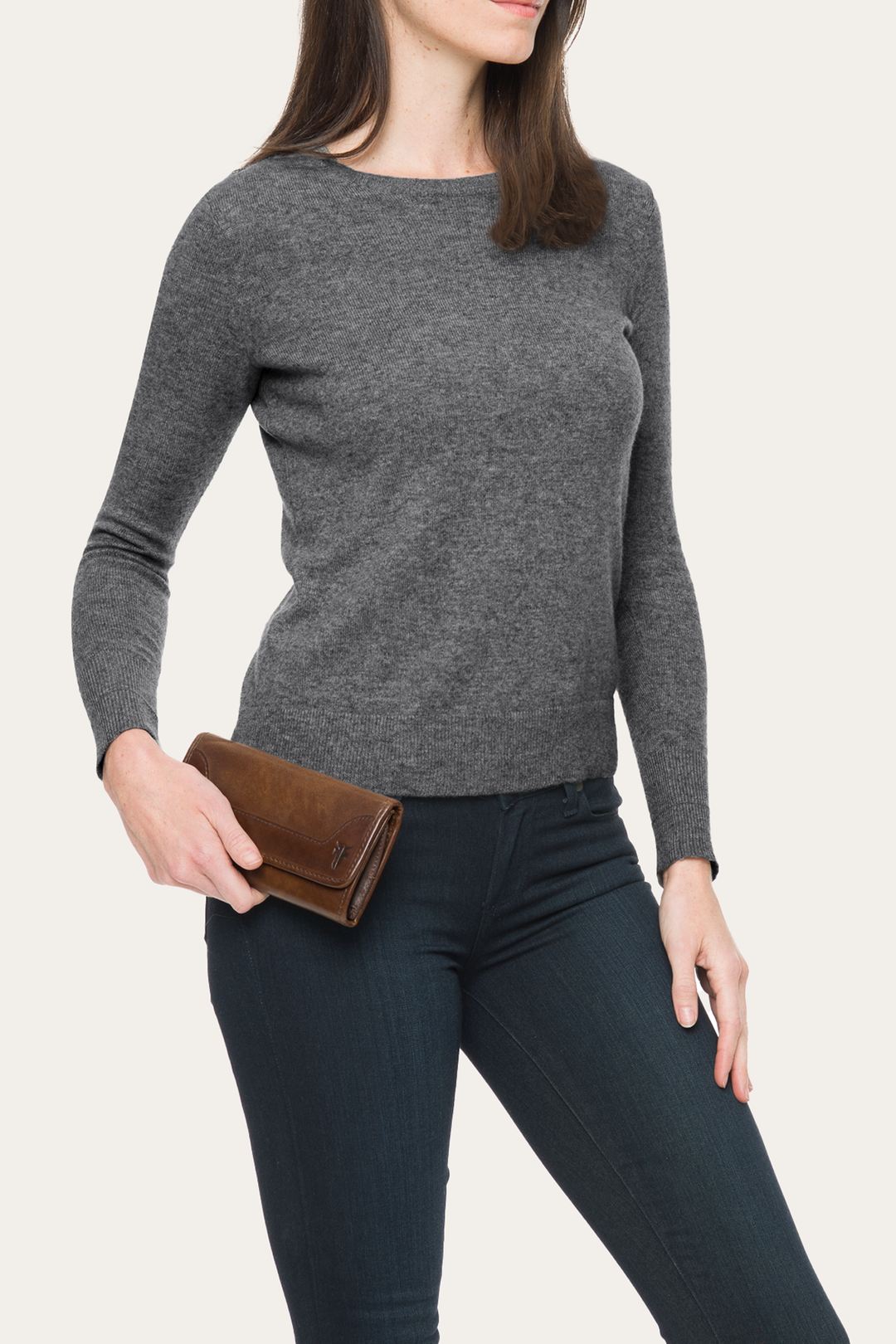 Frye Melissa Dark Brown Wallet
