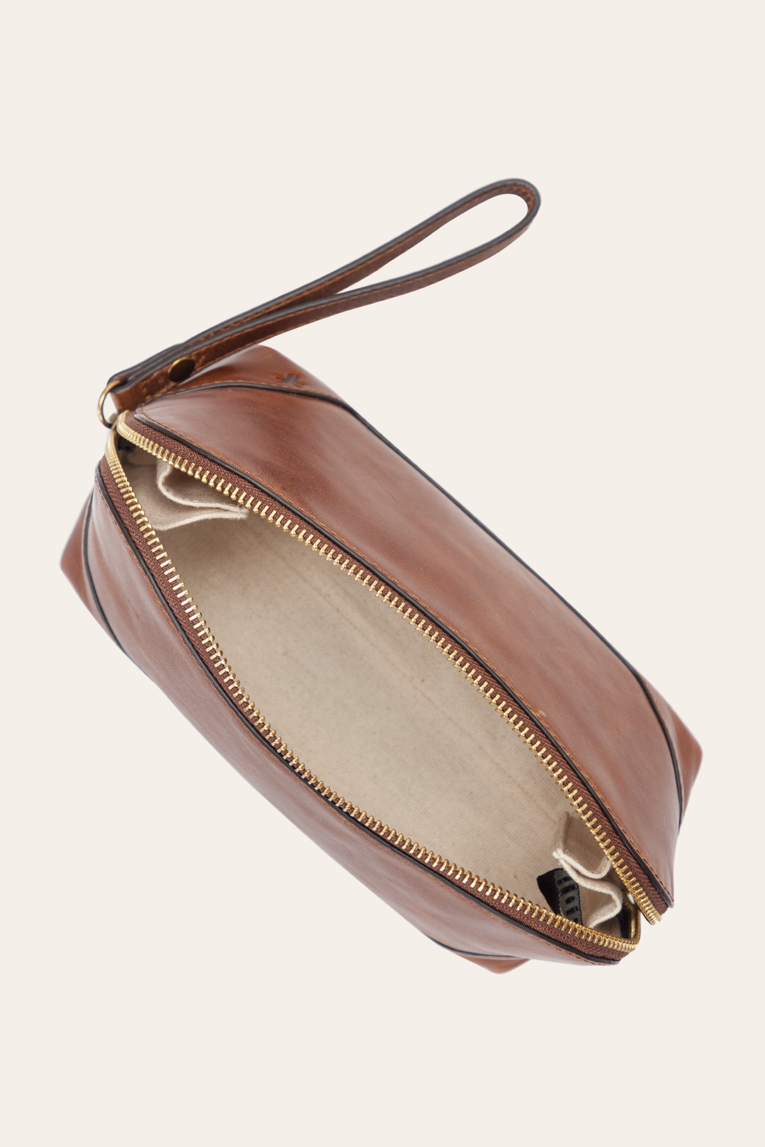 Frye Melissa Cognac Carry All Clutch