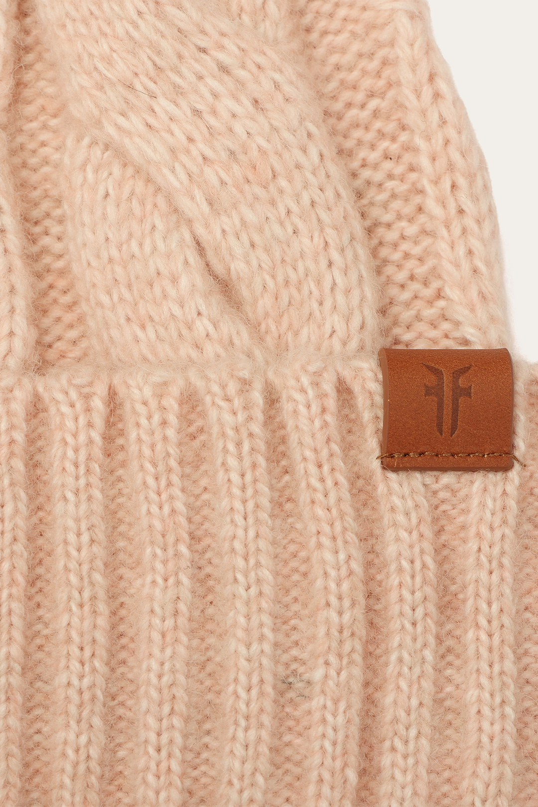 Frye Rose Cloud Wide Cable Cuff Hat