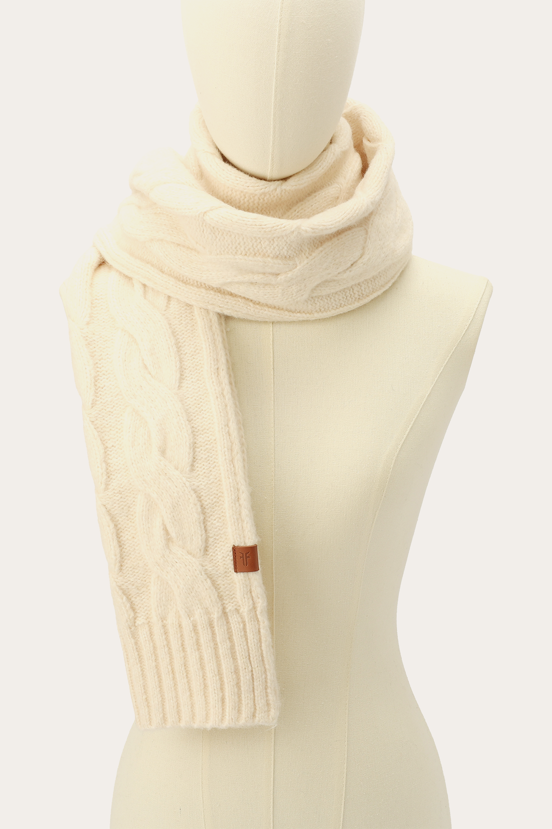 Frye Birch Wide Cable Scarf