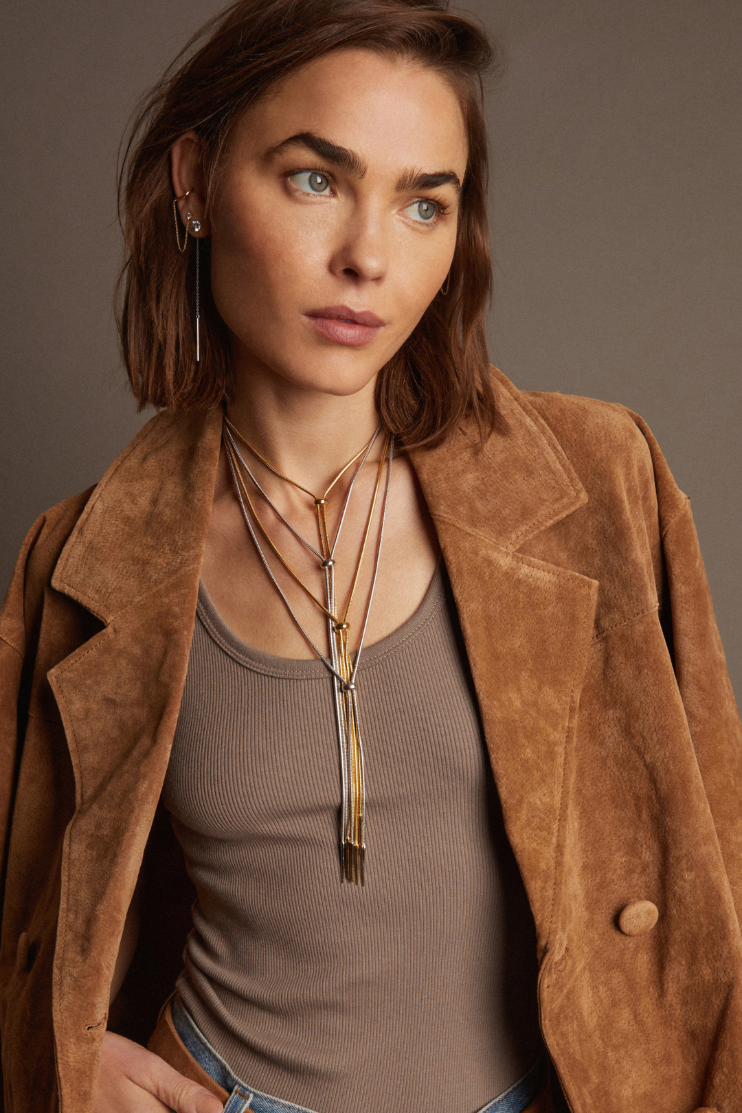 Frye Women’s Lasso Bolo Necklace | Aurate x The Frye Company