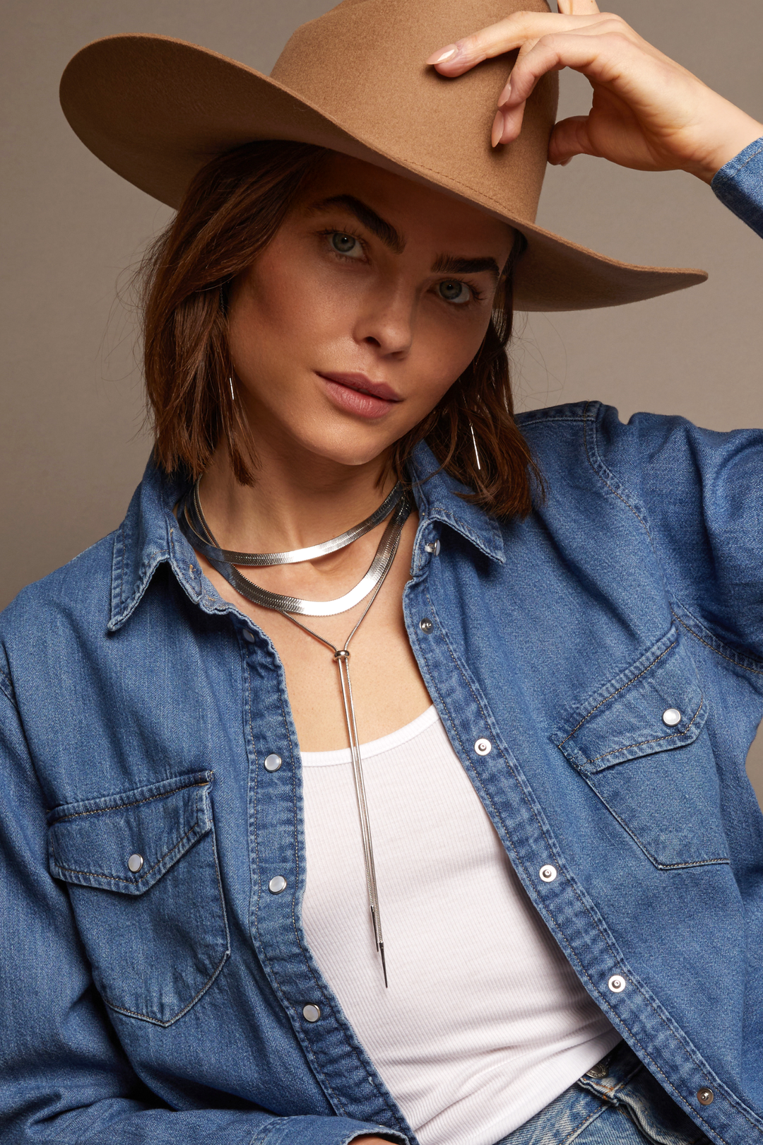 Frye Women’s Lasso Bolo Necklace | Aurate x The Frye Company