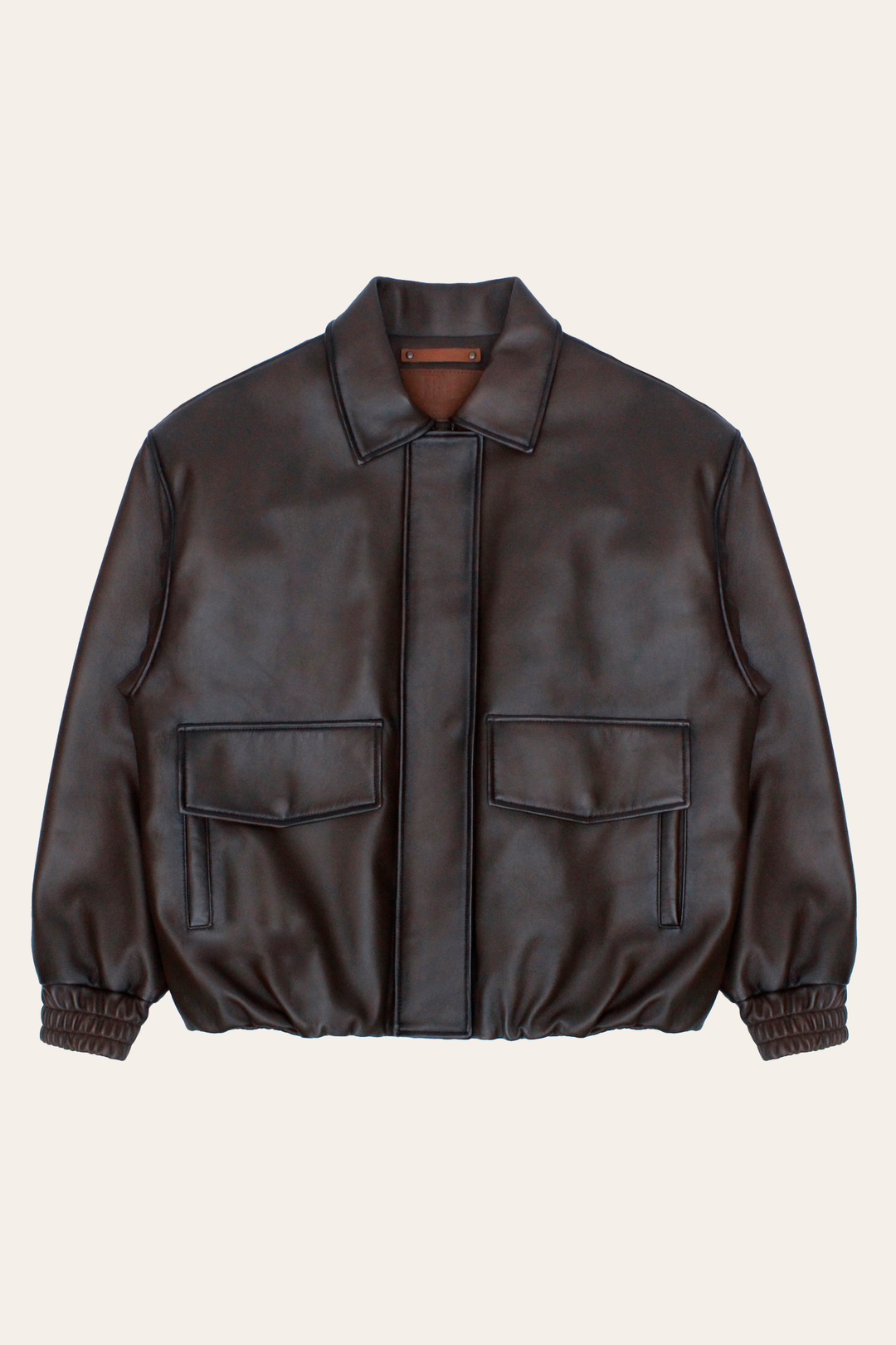 Frye Tobacco Harper Oversized Bomber