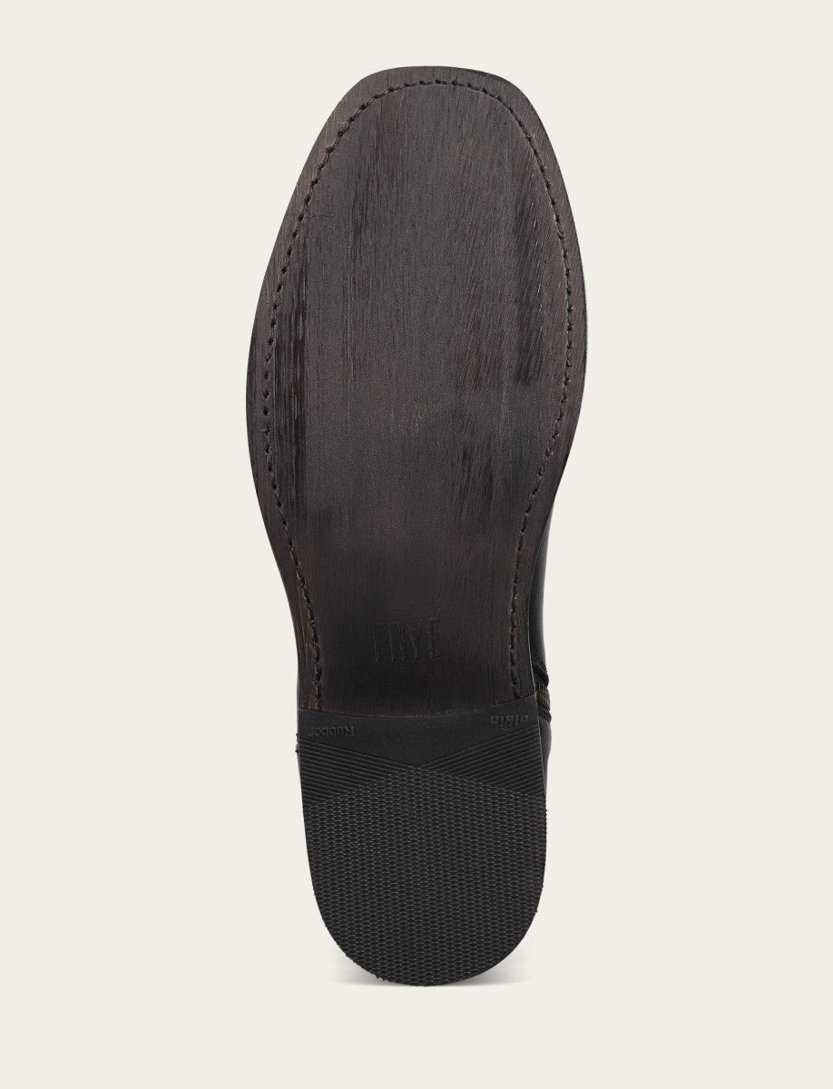Frye Men's Black Campus Inside Zip Boot