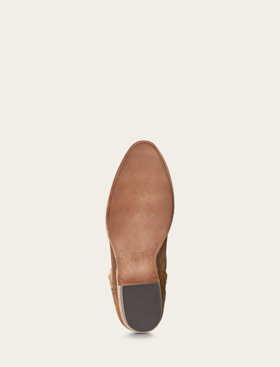 Frye Men's Dark Ash Austin Inside Zip Boots