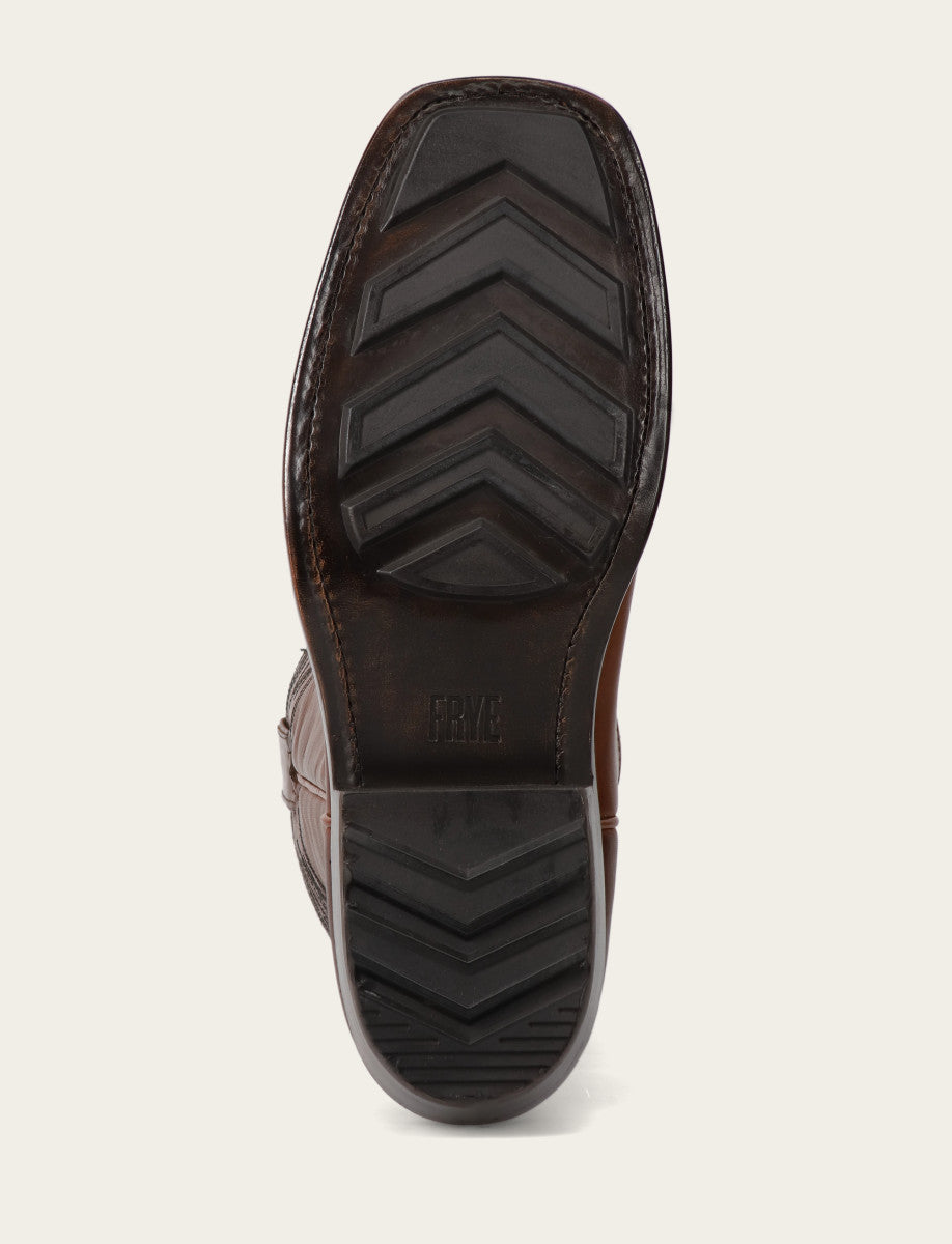 Frye Men's Caramel Nash Deco Stitch Pull On Boots