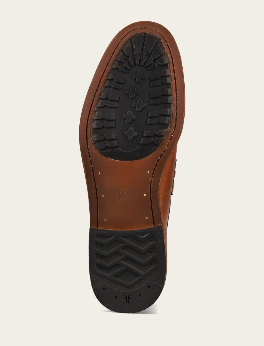 Frye Men's Caramel Tyler Flex Penny Loafers