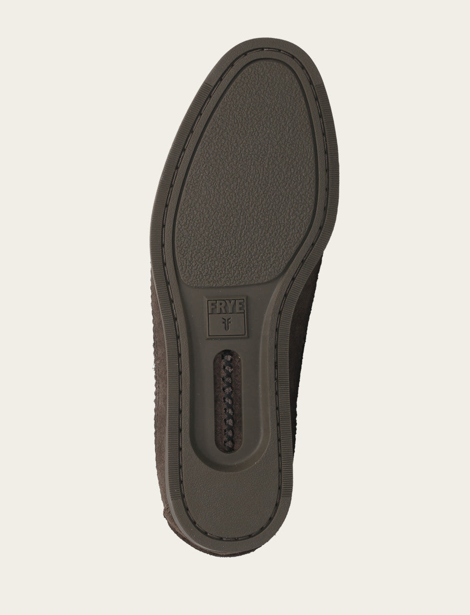 Frye Men's Storm Grey Mason Field Moc Loafers
