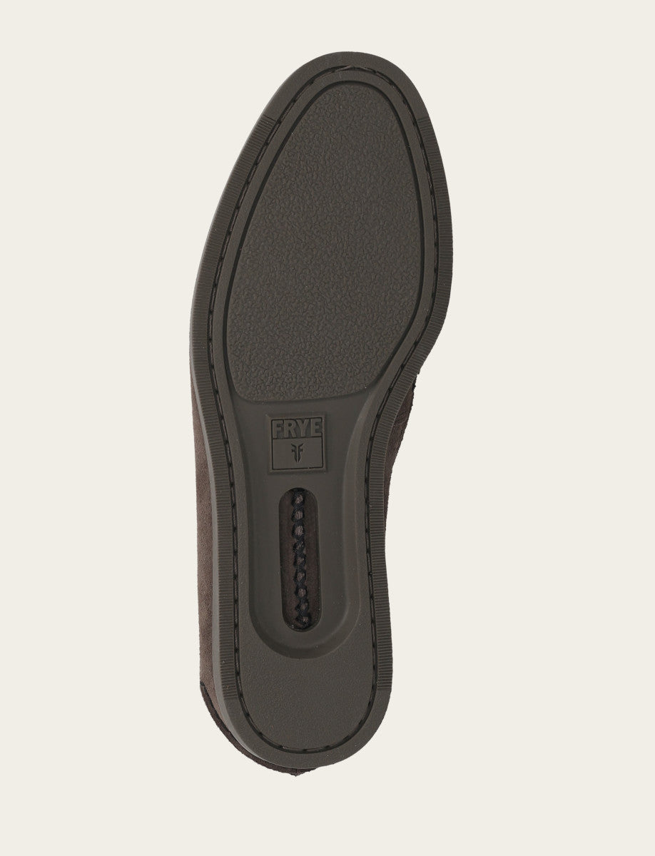 Frye Men's Storm Grey Mason Slip On Loafers