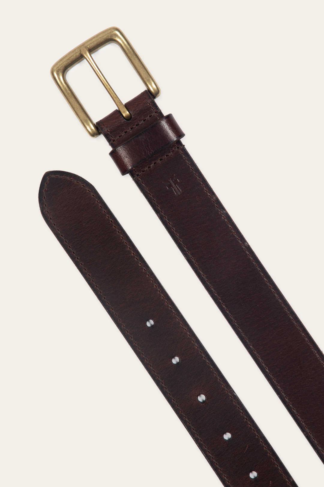 Frye Men’s Brown 35mm Pull Up Leather Belt