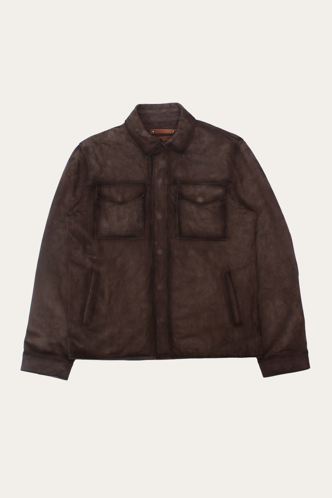 Frye Dark Brown Prescott Jacket