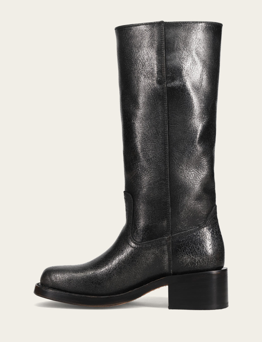 Women’s Silver Campus 14L Boots | Frye Antique Silver