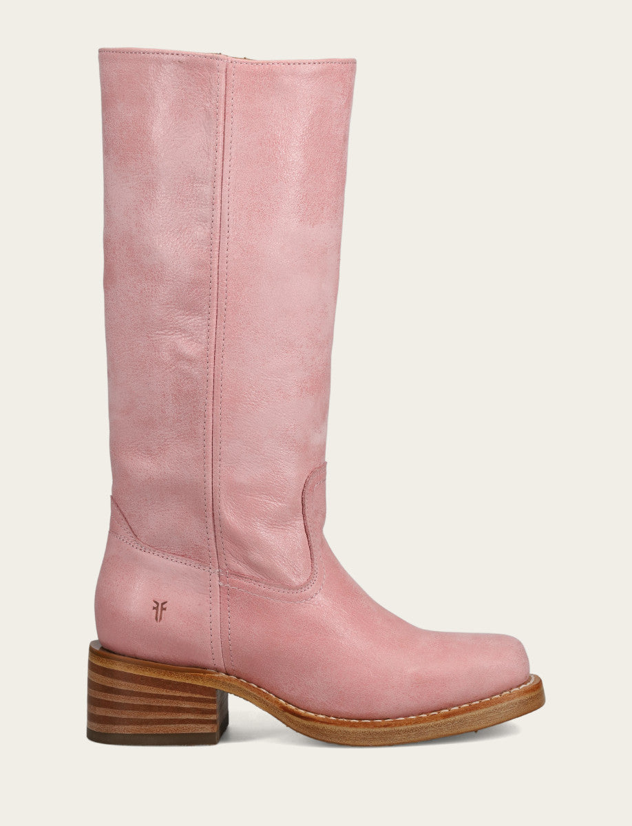 Women's Pink Campus 14L Boots | Frye Pink