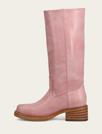 Women's Pink Campus 14L Boots | Frye Pink