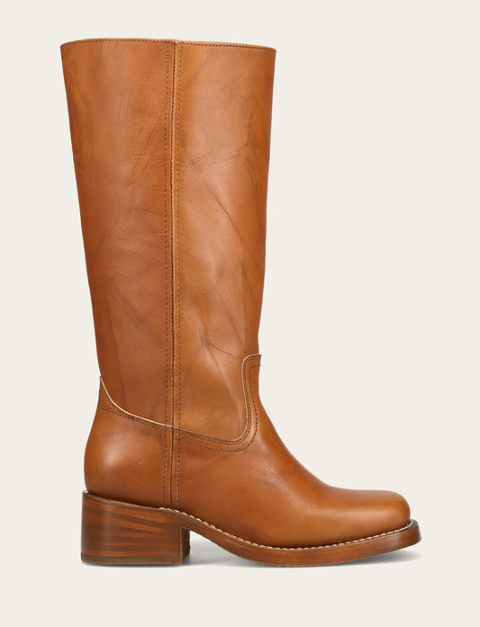Women's Saddle Campus 14L Wide Calf Boots | Frye Saddle