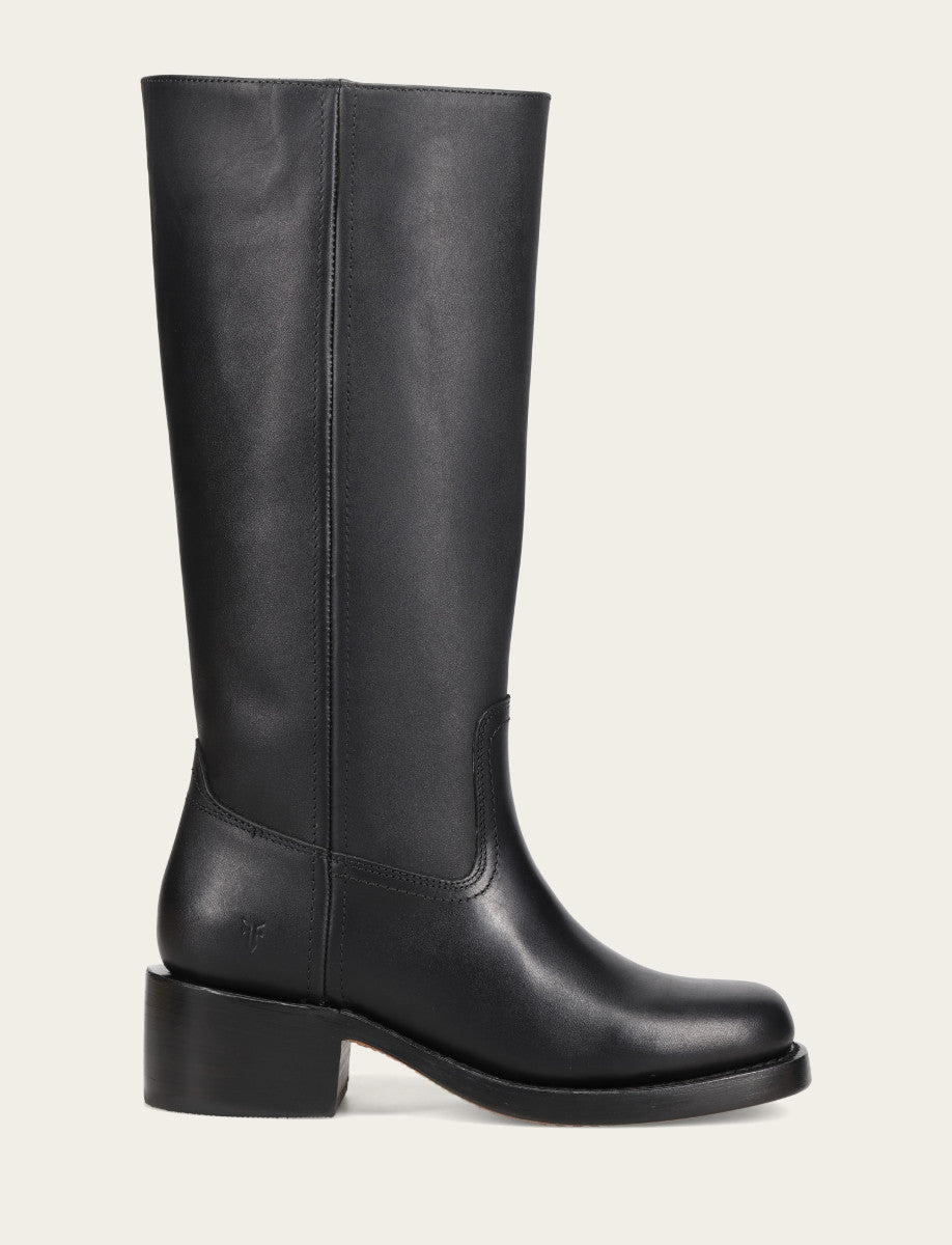 Women's Black Campus 14L Wide Calf Boots | Frye Black