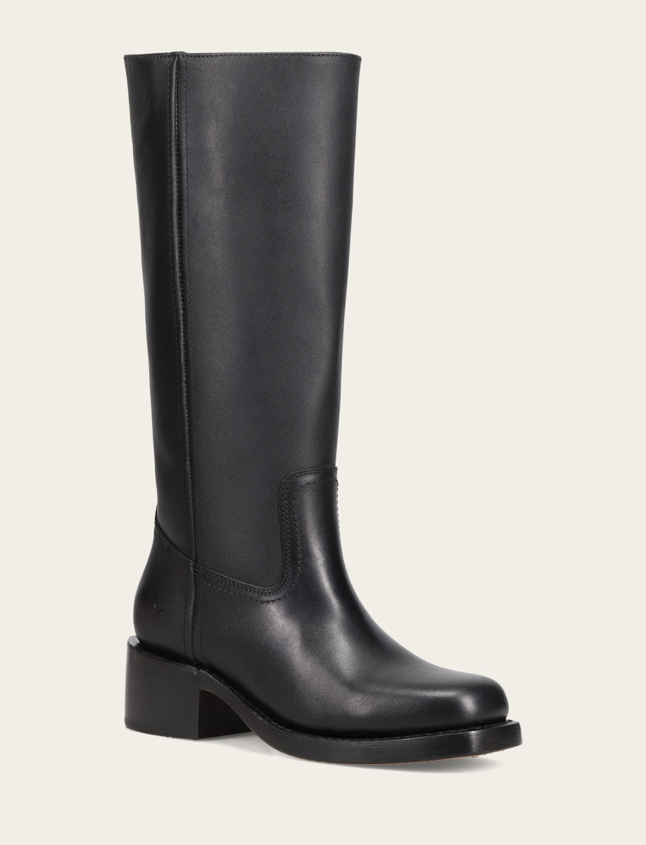 Women's Black Campus 14L Wide Calf Boots | Frye Black