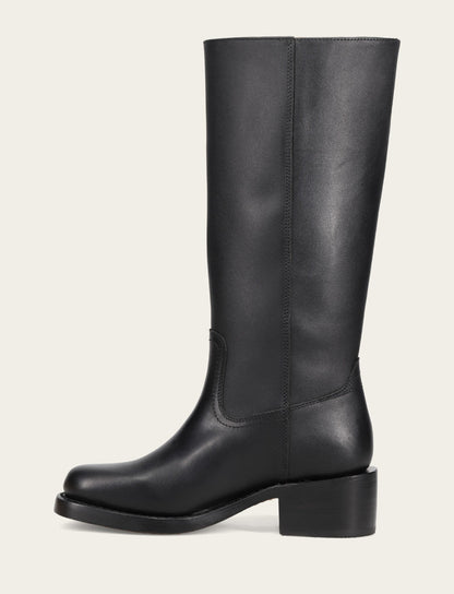 Women's Black Campus 14L Wide Calf Boots | Frye Black